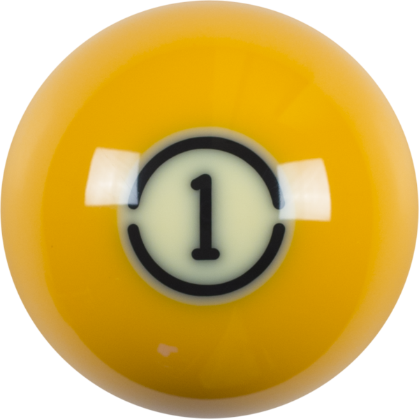RBAT_01 Aramith Tournament Replacement Ball – #1 | Golden Break Billiards